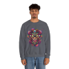 Hypnotic Swirl Face Crewneck Sweatshirt